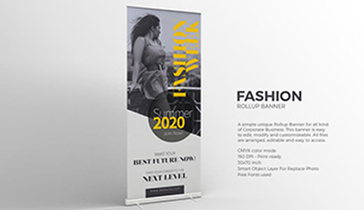 In băng rôn, standee cho shop thời trang và những điều cần biết