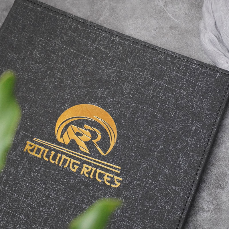 In Menu Bìa Da Theo Yêu Cầu